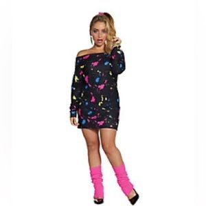 Adult totally 80s Costume